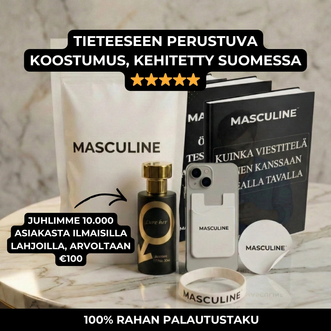 Masculine™ Premium Essence + Ilmainen lisävarustepaketti 