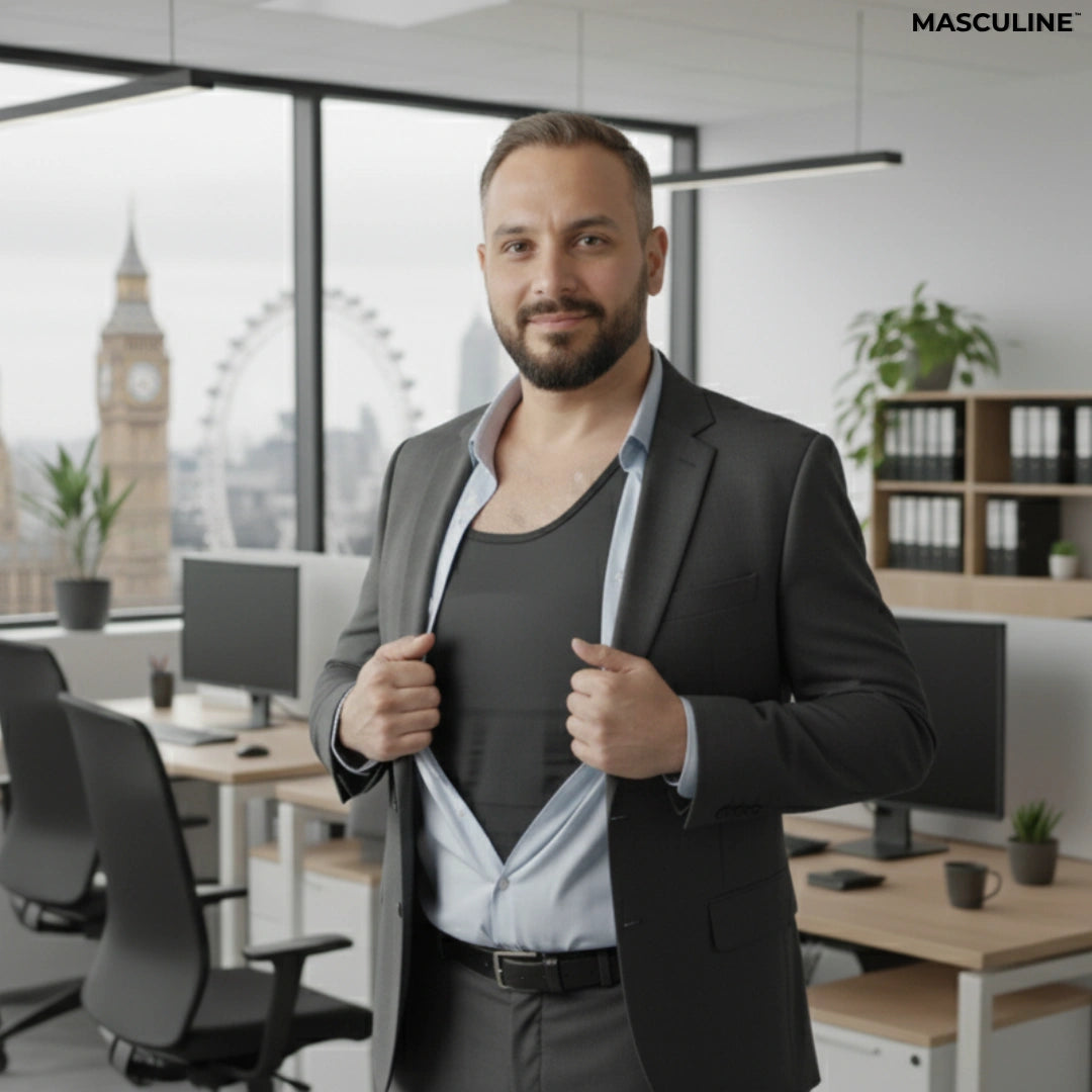 Masculine™ - Ensiluokkainen kompressiotankki